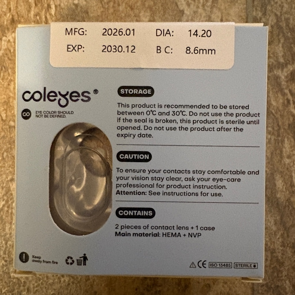 Color lenses - Picture 6 of 6